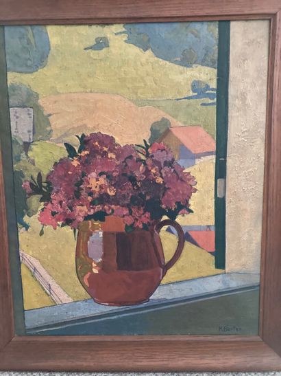 null Klara BORTER (1888-1948)

Le Bouquet 

Huile sur toile, signée en bas à droite...