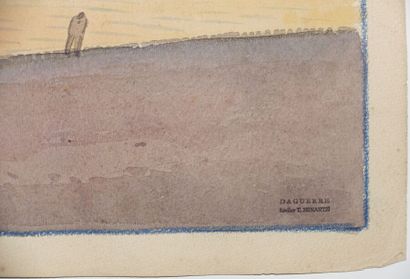 null Tony MINARTZ (1870-1944)

Plage animée au coucher de soleil

Aquarelle, porte...