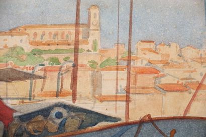 null Tony MINARTZ (1870-1944)

Paquebot au port, Cannes et le Suquet



Aquarelle,...