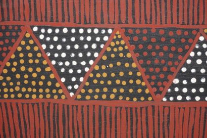 null Linus WARLAPINNI (1951)

Jilamara, Milikapiti, Melville island, 2003

Pigments...