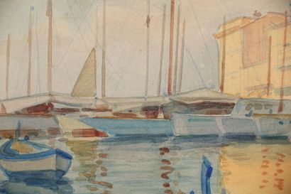 null Tony MINARTZ (1870-1944)

Barques au mouillage, une verte à gauche, Côte d'Azur



Aquarelle,...