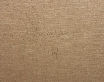 null K. HEERRMANS

La Reine de la nuit II (1979)

Huile sur toile, signée en bas...