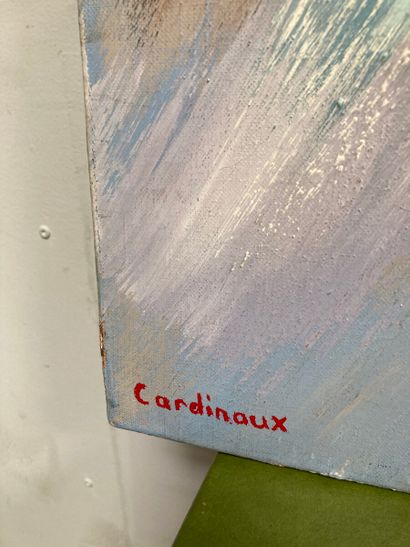 null CARDINAUX (XXe siècle) 

Vitesses 

Huile sur toile, signée Cardinaux et titrée...