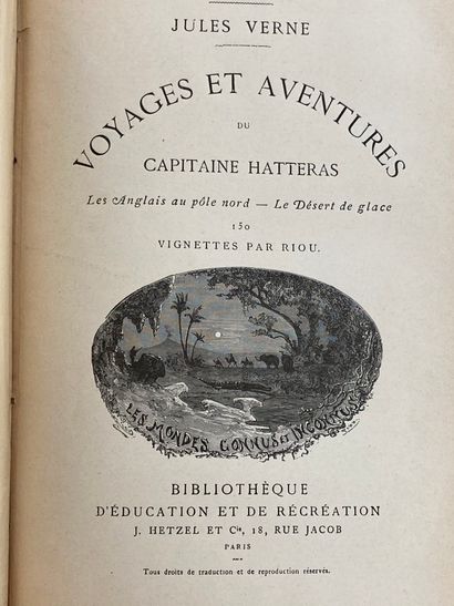 null JULES VERNE. HETZEL 

Voyages extraordinaires

Aventures du capitaine Hatteras...