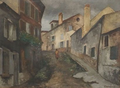 null Frédéric-Léon DESHAYES (1883-1970)

Vue de Carrière-sur-Seine

Huile sur toile,...