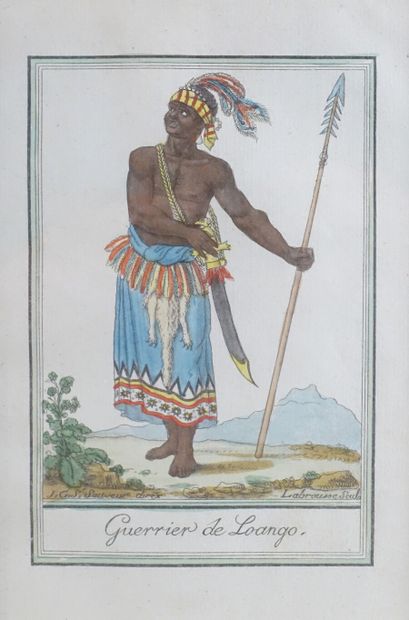 null LABROUSSE d'après Jacques GRASSET de SAINT-SAUVEUR

Danseuse de Luango ; Guerrier...