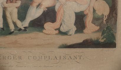 null Blaisot-Bonnefoy.

Le Berger complaisant ; La petite savoyarde.

Deux lithographies.

Haut....