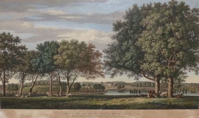 F. SANDBY 
Two lithographs : 
- View from...