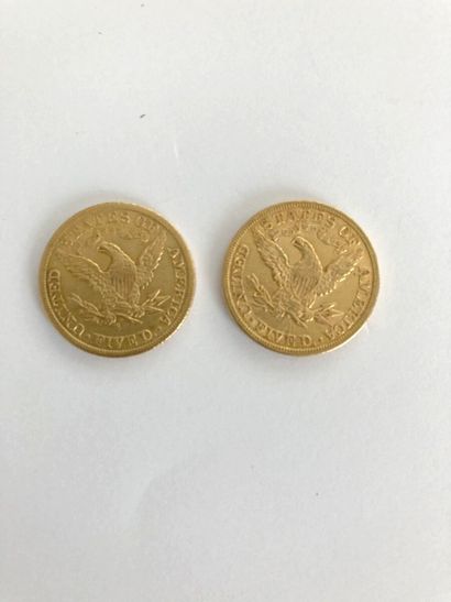 null Two 10-dollar gold coins:

- 1897 

- 1910 Indian Head



Reduced buyer's fee:...