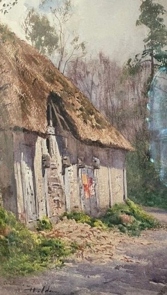 null Henri ADAM (1864-1917)

Cottage in Cordelleville

Watercolour, signed lower...