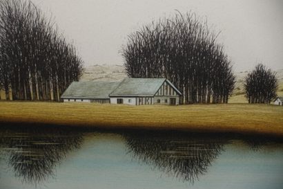 null Contemporary school

House in front of a Pond; Landscape with a River

Two lithographs...