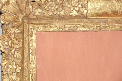 null Work of the 18th century

Gilded wood frame with carved flowers and palmettes...