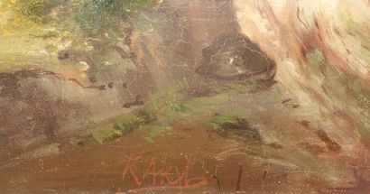 null KARL

People on the road

Oil on canvas, signed lower left

Height : 54 cm 54...