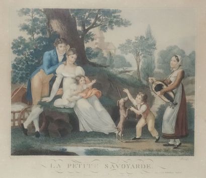 null Blaisot-Bonnefoy.

Le Berger complaisant ; La petite savoyarde.

Deux lithographies.

Haut....