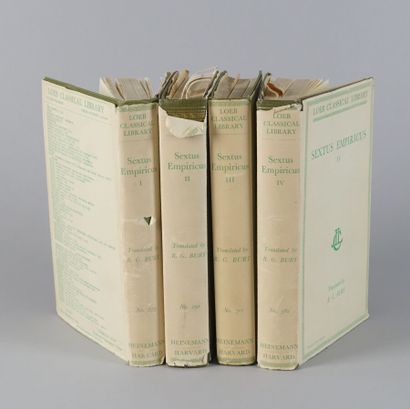 null Platon et Sextus Empiricus. 4 volumes.