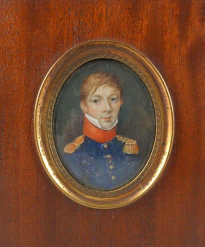 null École française du début du XIXe siècle

« Portrait du sous-lieutenant Pierre...