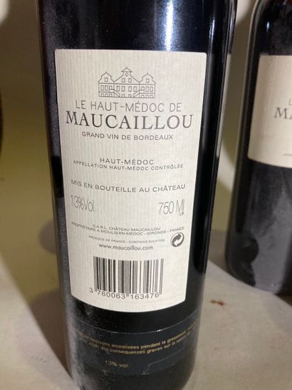 null BORDEAUX.

Haut-Médoc de Maucaillou 2010.

18 bouteilles.

(Légère baisse de...