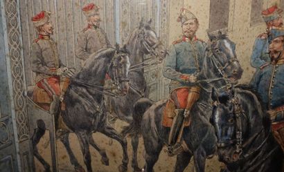 null Jacques ONFROY DE BÉVILLE, dit JOB (1858-1931)

Cent gardes portant le bonnet...