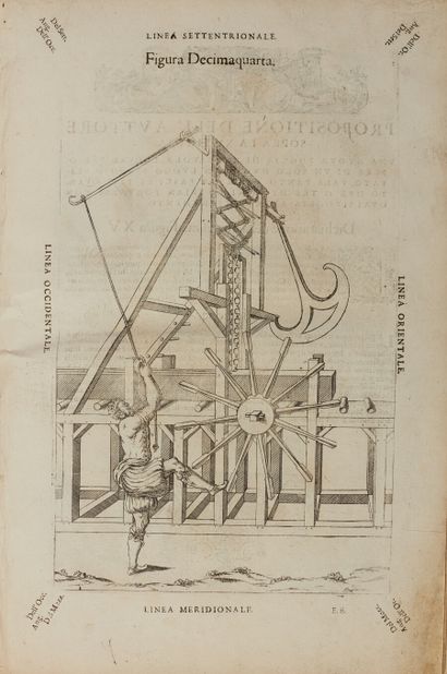 null BESSON Jacques. Il theatro de l'instrumenti & machine di M. Jacopo Bessoni,...