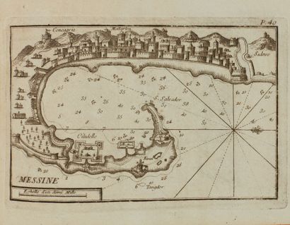 null ATLAS. Joseph ROUX. Recueil des principaux plans des ports et rades de la mer...