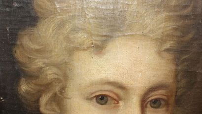 null École de la fin du XVIIe ou début du XVIIIe siècle

Portrait de dame de qualité

Toile...