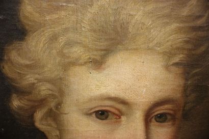 null École de la fin du XVIIe ou début du XVIIIe siècle

Portrait de dame de qualité

Toile...