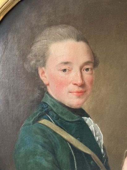 null École française vers 1780, entourage d'Élisabeth VIGÉE LEBRUN

Portrait de monsieur...