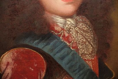 null École française vers 1700, entourage de Pierre GOBERT

Portrait d'un jeune prince...
