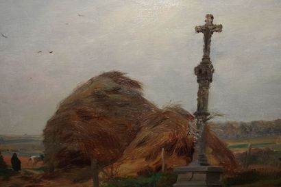 null Eugène GIRARDET (1853-1907)

Le Calvaire 

Huile sur panneau, signée, datée...