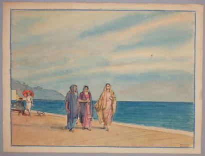 null Tony MINARTZ (1870-1944)

Femmes en sari

Aquarelle, porte le cachet de l'atelier...