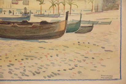 null Tony MINARTZ (1870-1944)

Barques, palmiers

Aquarelle, porte le cachet de l'atelier...