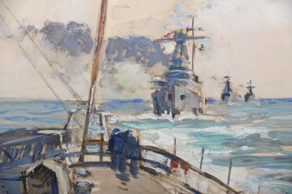 null Lucien-Victor DELPY (1898-1967)

A bord du croiseur La Motte-Picquet, 1933

Aquarelle...