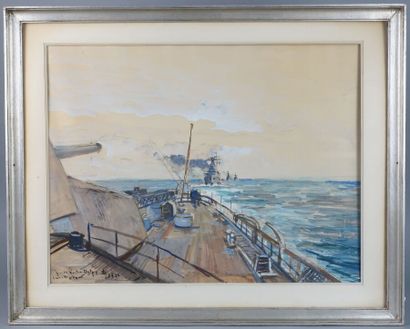 null Lucien-Victor DELPY (1898-1967)

A bord du croiseur La Motte-Picquet, 1933

Aquarelle...