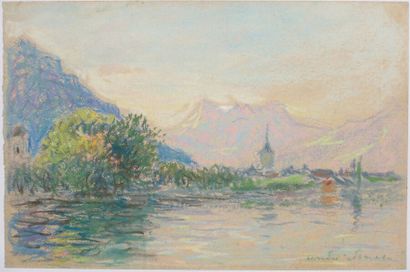 null André SINET (1867-1923)

Paysages de lacs alpins

Ensemble de quatre dessins...