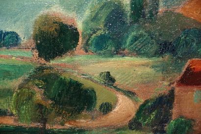 null Maurice SAVIN (1894-1973)

Paysage, 1923

Huile sur toile, signée en bas à gauche,...