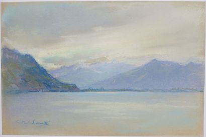 null André SINET (1867-1923)

Paysages de lacs alpins

Ensemble de quatre dessins...