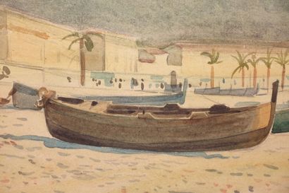 null Tony MINARTZ (1870-1944)

Barques, palmiers

Aquarelle, porte le cachet de l'atelier...