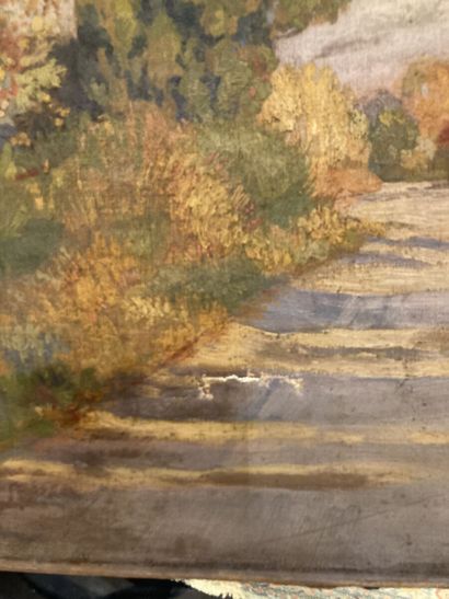 null Jean BALTUS (1880-1946)

Chemin dans les Alpilles, en automne

Huile sur toile,...