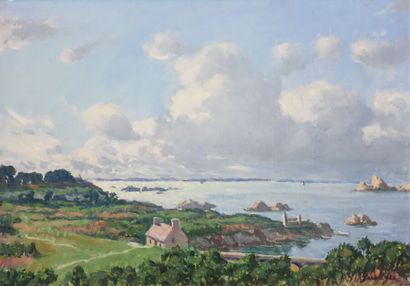 null Lucien SEEVAGEN (1887-1959)

Bréhat 

Huile sur toile marouflée sur carton,...