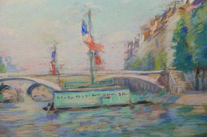 null Armand GUILLAUMIN (1841-1927)

Les quais de la Seine à Paris

Pont Louis-Philippe,...