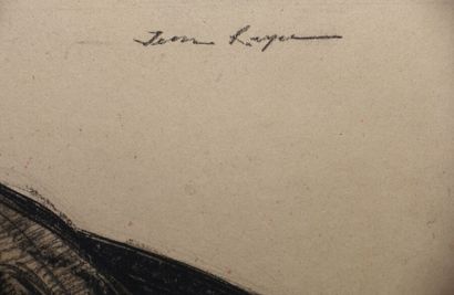 null Jean ROYER (XXe siècle)

Panthère

Fusain, signé en haut à droite

Haut. : 34...