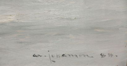 null Arvid JOHANSSON (1862-1923)

Voilier

Huile sur toile, signée en bas à droite...