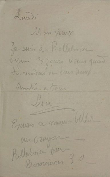 null Maximilien LUCE (1858-1941)

Paysage

Dessin à la plume, signé de l'initiale...