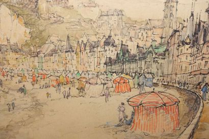 null Frank-WILL (1900-1950)

Mers-les-Bains

Aquarelle, signée en bas à gauche

Haut....