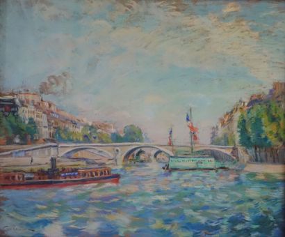 null Armand GUILLAUMIN (1841-1927)

Les quais de la Seine à Paris

Pont Louis-Philippe,...