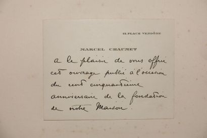 null Une Pléiade de Maîtres-Joailliers

1780-1930

Paris 1930

Chemise et emboît...