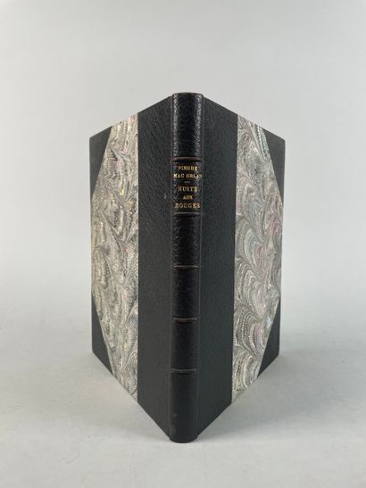 null MAC ORLAN Pierre. Nuits aux bouges. Paris, Flammarion, 1929 ; in-4 relié demi-maroquin...