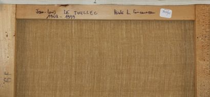 null Jean-Louis LE TOULLEC (1908-1999)

Barques à marée basse

Huile sur toile, signée...