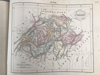 null Atlas de Géographie universelle contenant 25 planches rehaussées de couleurs

In-8...