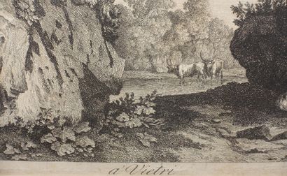 null Jacob Philipp HACKERT (1737-1807)

A Vietri 

Gravure, signée et datée 1777...